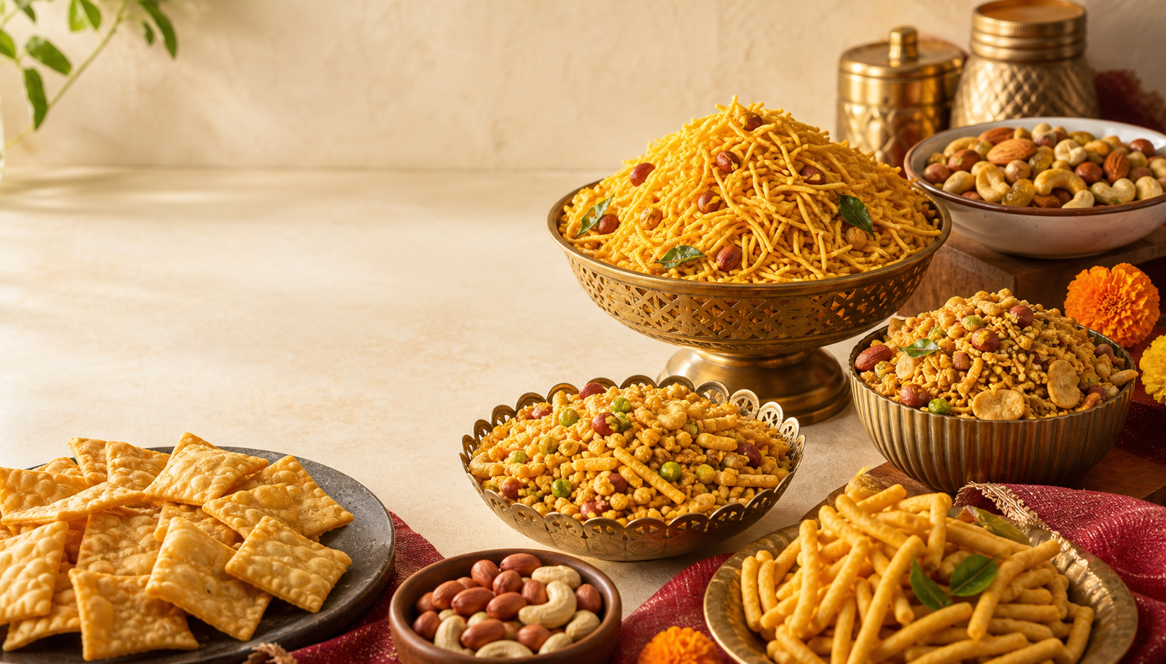 Traditional snack spread